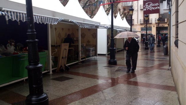 Preparativos de la feria
