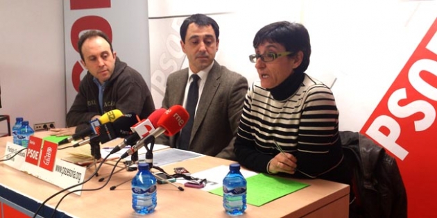 Delgado (dcha.) Expósito y Ortiz