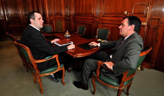 Bonilla (izda.) y Pardo