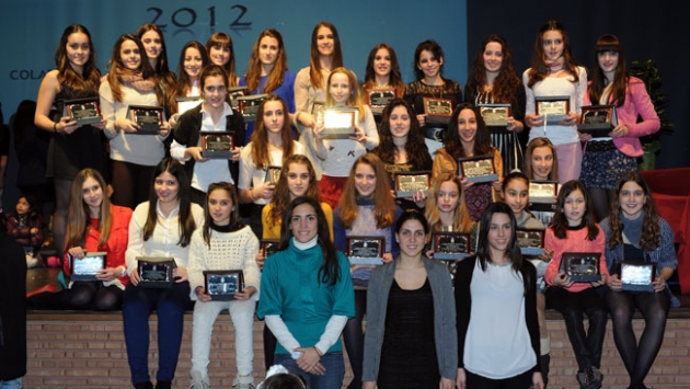 Gimnastas galardonadas