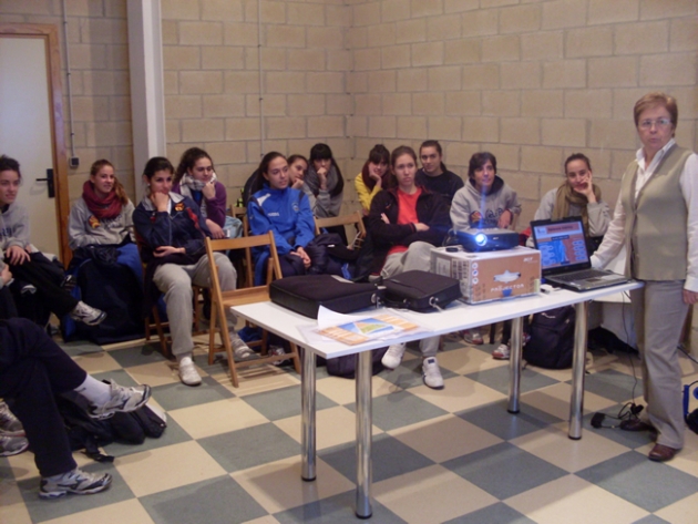 Momento de la charla