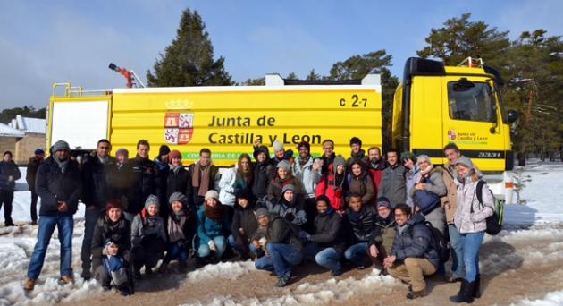 El grupo al completo