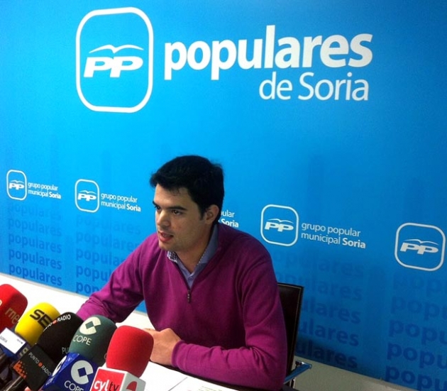 El concejal Javier Sanz