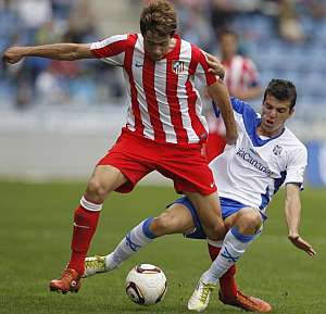 Pedro Martin con el Atlético de Madrid