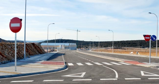 Vista parcial del polígono de Valcorba