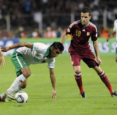 Julio Álavez con la vinotinto