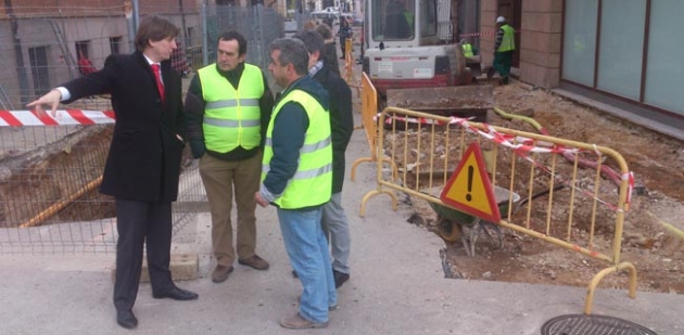 Visita del alcalde a la calle