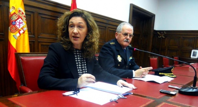 La subdelegada y el comisario.