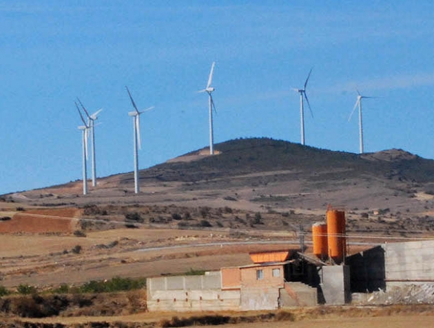 Torres eólicas en San Blas