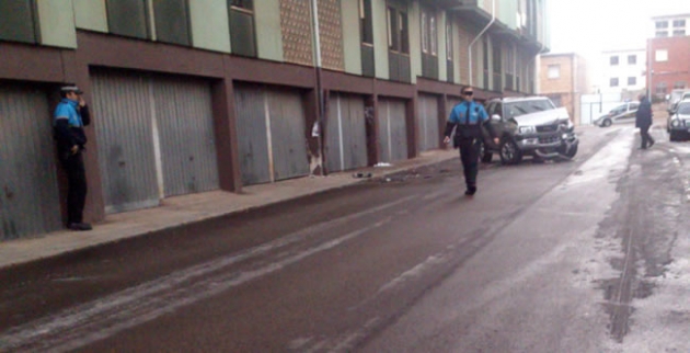 Accidente en Francisco de Ágreda