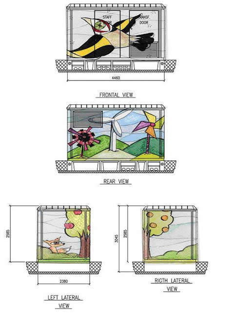 Ganador del concurso de graffiti