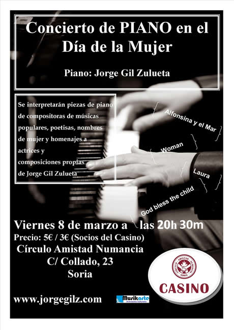 Cartel del concierto