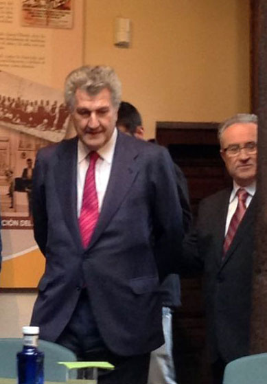 Jesús Posada y Agustín Escolano