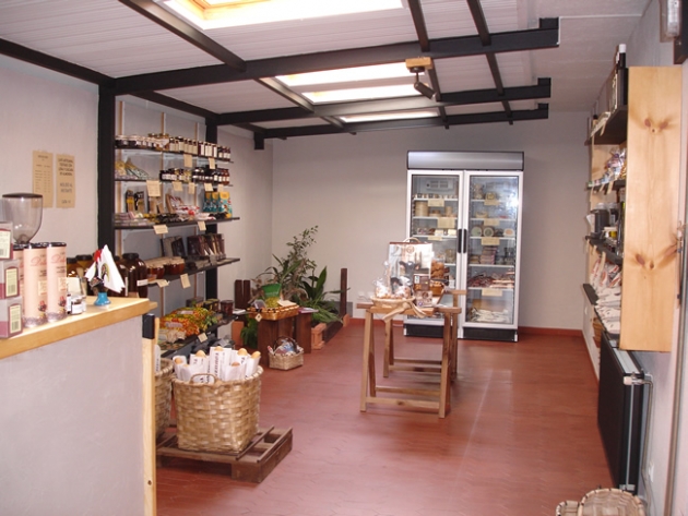 Interior de la tienda
