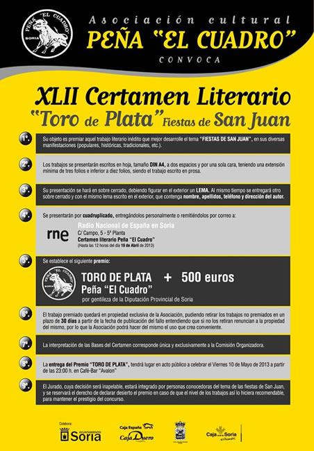 Cartel del certamen