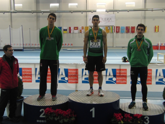 Mario Arancón con el bronce 