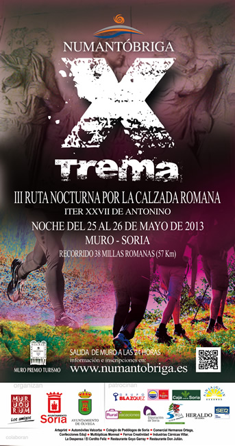 Cartel Numantobriga Xtrema 2013