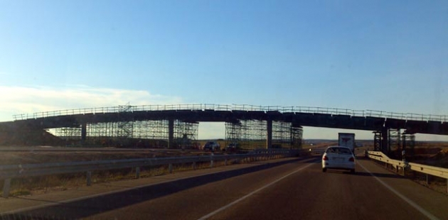 Paso elevado de la A-11