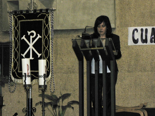 Pilar Pérez, en el pregón