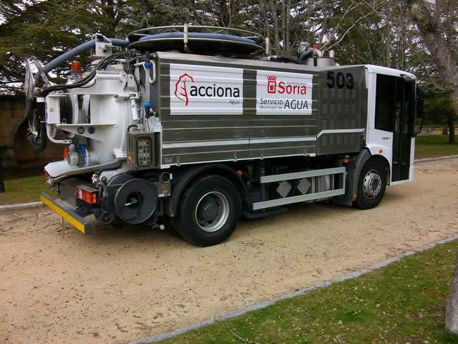 Nuevos camiones de Acciona Agua
