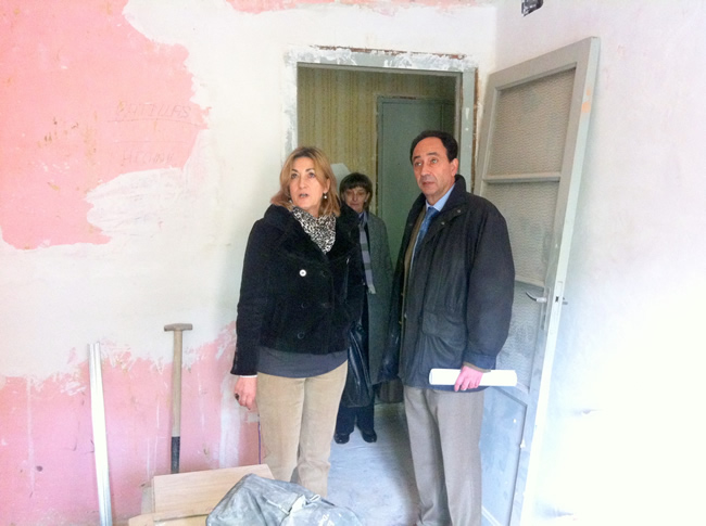 Visita de López y Represa