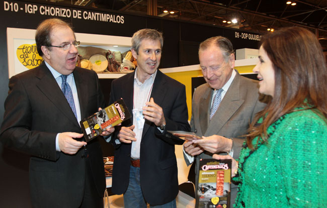 Herrera (izda.) en el Salón Gourmets