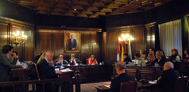 Pleno del Ayuntamiento de Soria