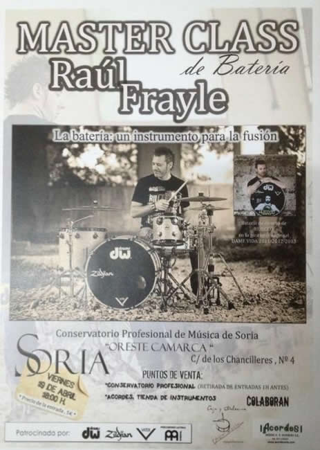 Cartel del Master Class