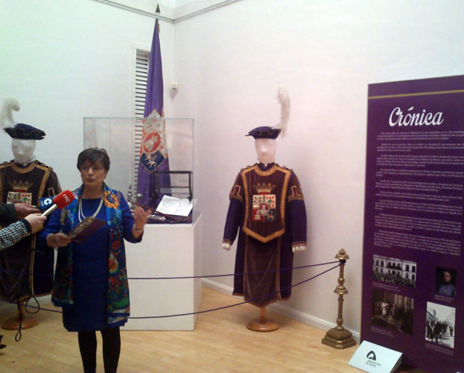 Yolanda Martínez, en la muestra