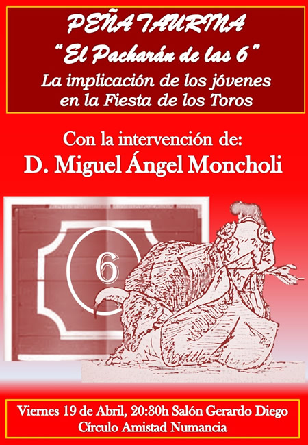 Cartel de la charla