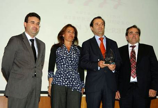 Javier Ramírez recoge el Premio Alimara 2013