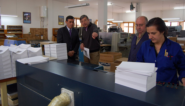 Proceso de encuadernación