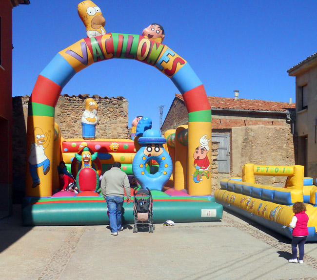 Hinchables en Ágreda