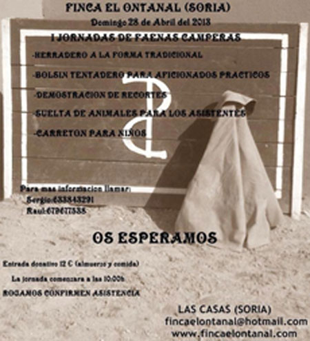 Cartel de la jornada