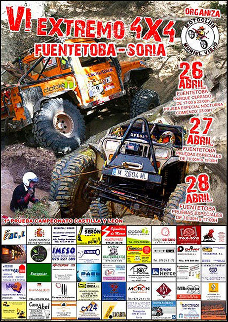 Extremo 4x4 en Fuentetoba