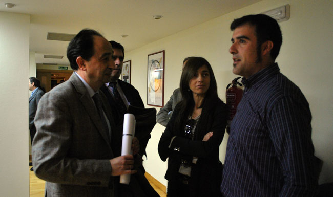 Manuel López (izda.) y Fernando Rubio