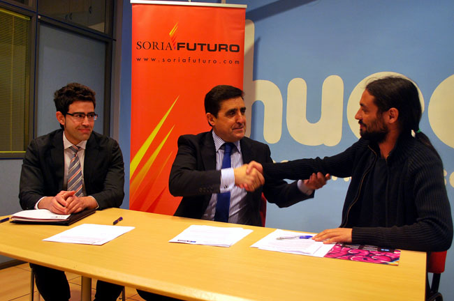 Cabrerizo (izda), Martínez y Hernández.