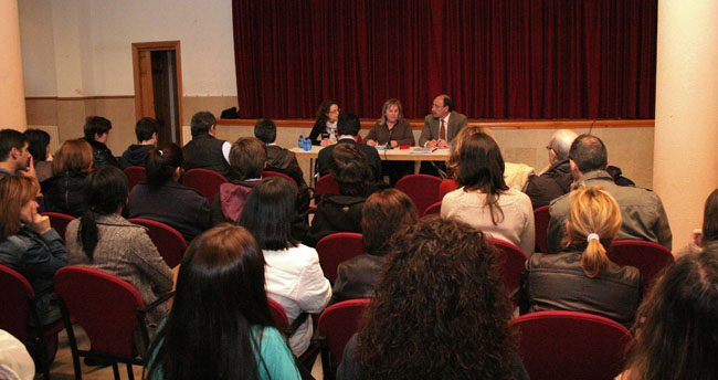 Bedera en su visita a Vinuesa