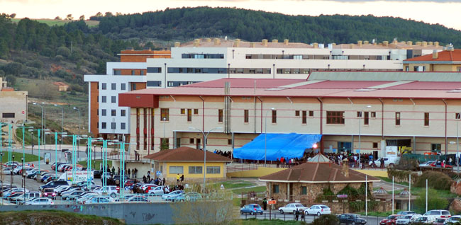 Aspecto de la fiesta Los Pajaritos