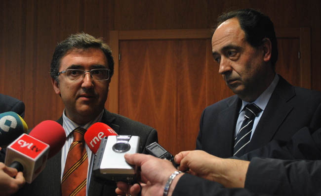 Marinero (izda.) y López