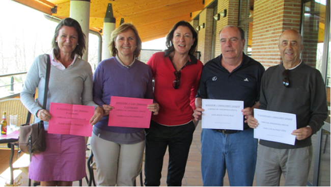 Foto de los vencedores