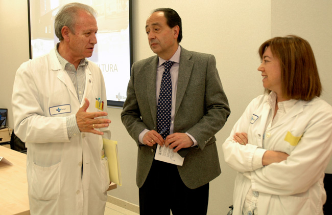 Pellicer (izda.) López y Rupérez.