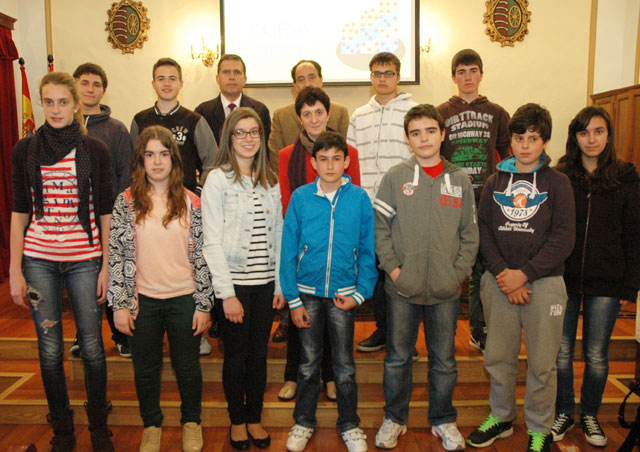 Ganadores de la olimpiada de matemáticas