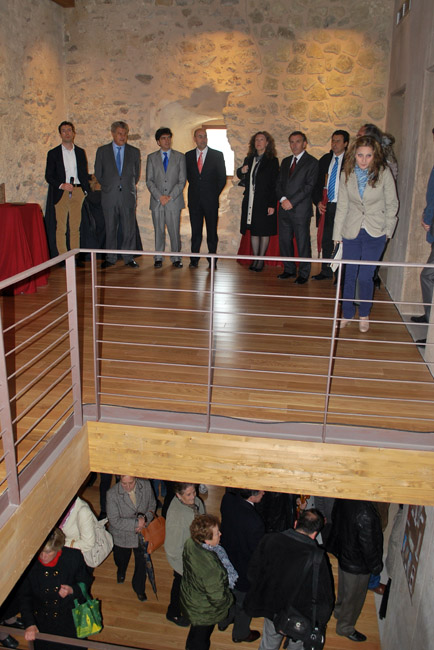 Interior del torreón de La Muela.