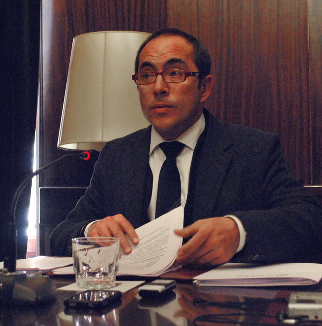 El teniente de alcalde, Luis Rey