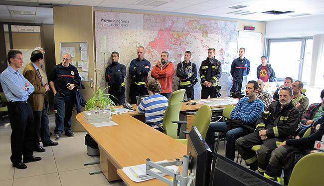 Otra imagen de la visita