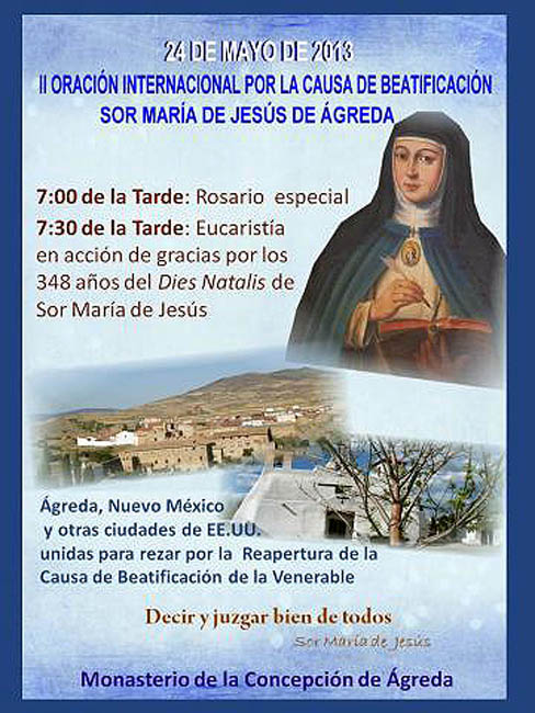 Cartel de la II Oración Internacional