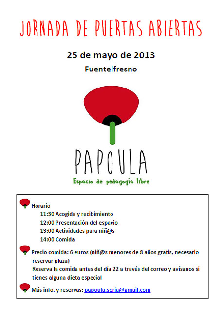 Cartel divulgativo de la jornada