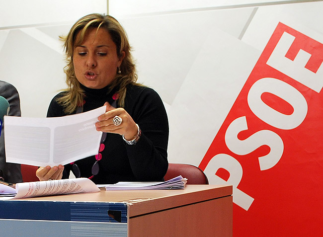 La procuradora Esther Pérez.