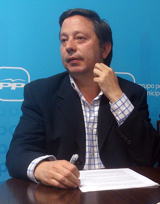 El concejal del PP Adolfo Saínz.